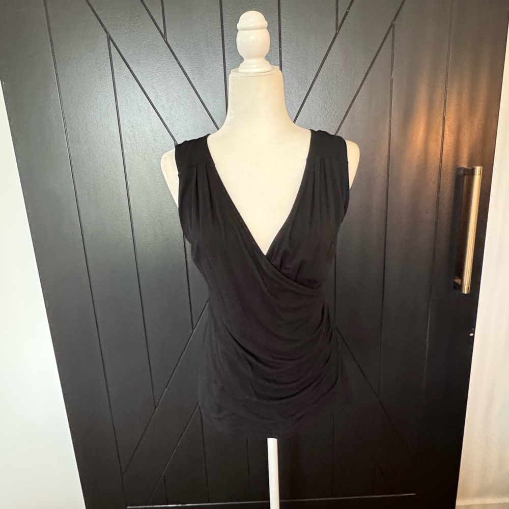 Elegant Black Sleeveless Top